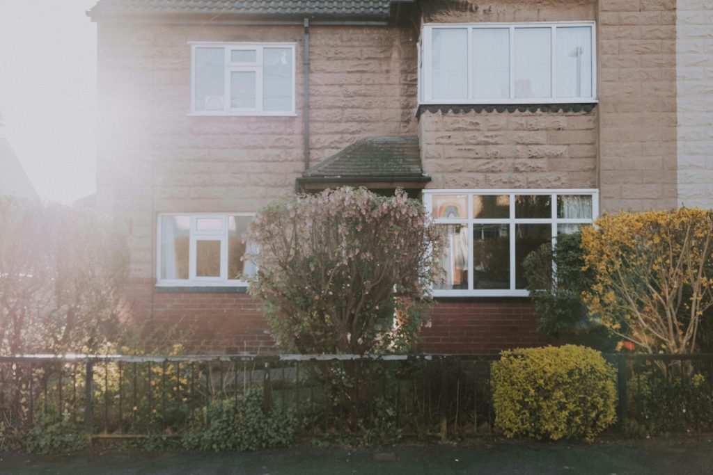 Image of home with 4 double-glazed windows.